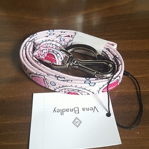Vera Bradley Accessories - Vera Bradley Lanyard Stitched Heart Vines